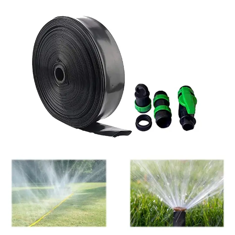 Siddhi 350 micron, 20 mm Diameter, 100 meter Long Agricultural Rain Pipe with Accessories
